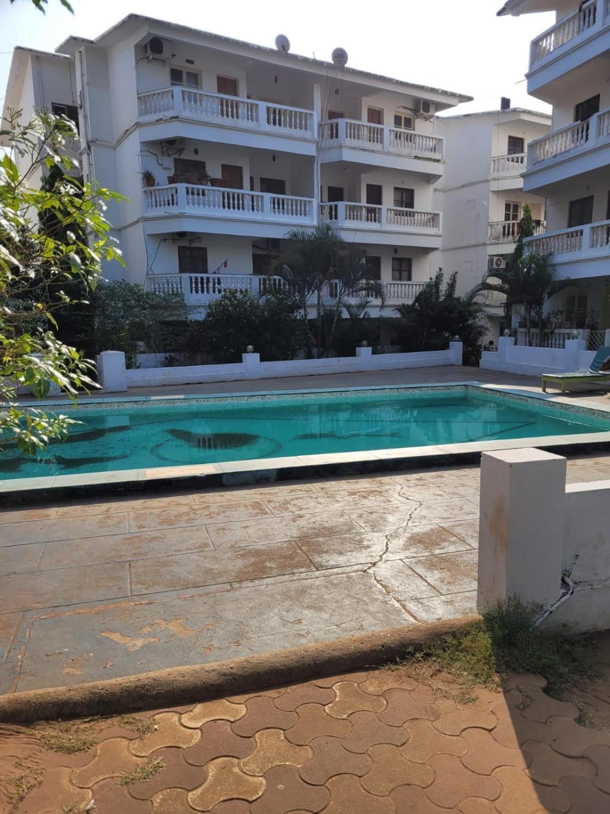 Comfortable 1Bhk Resort Aptmt With Pool At Candolim For 4 Ppl Sinquerim Εξωτερικό φωτογραφία